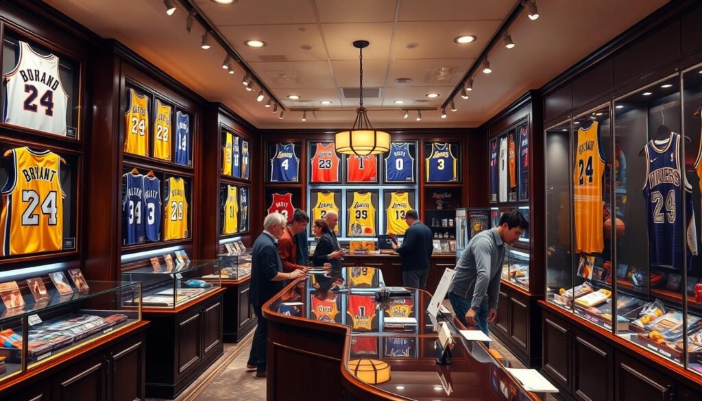 licensed sports memorabilia dealers