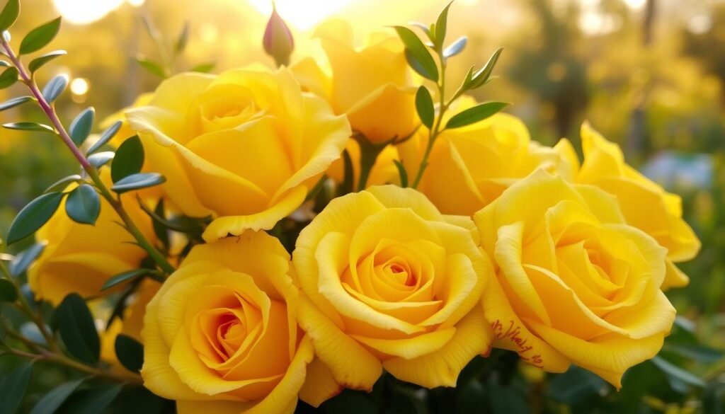 yellow rose messages